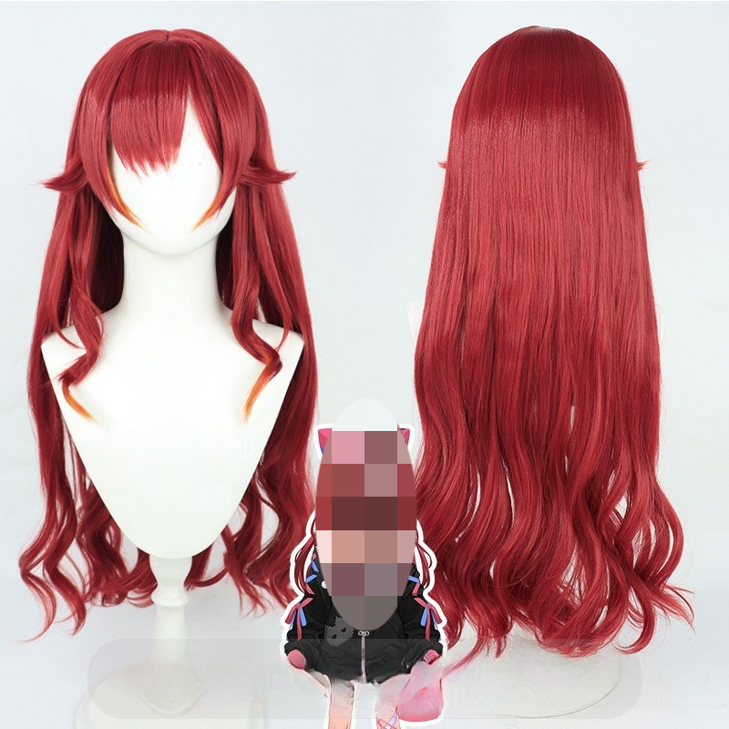 Wig Fiber Net - شعر مستعار Vtuber Nekota Tsuna Cospaly