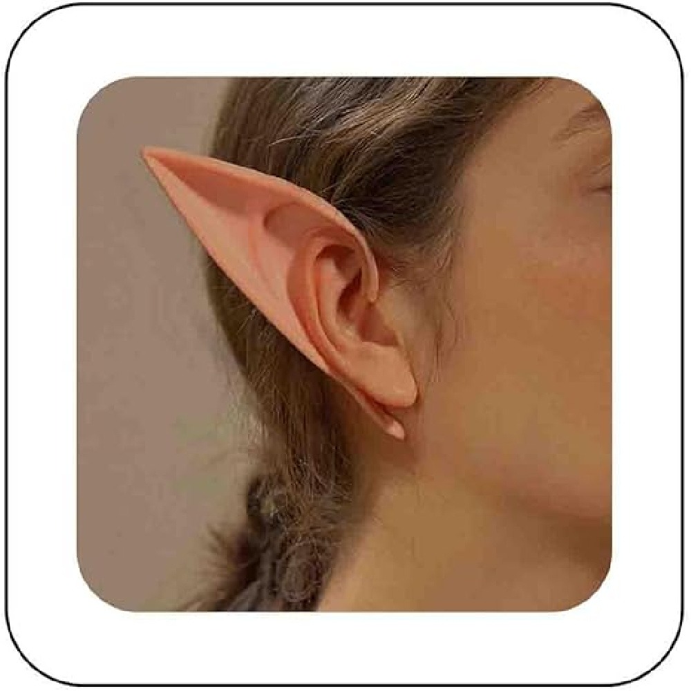 Cosplay Material For Prop - زوج من آذان الجنيات للتنكر، مصنوعة