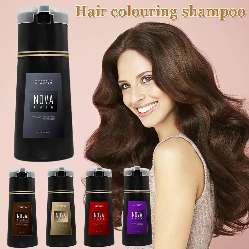 200 مللي نوفا شامبو صبغ الشعر  - مراجعة Hair Spray Color وسعره