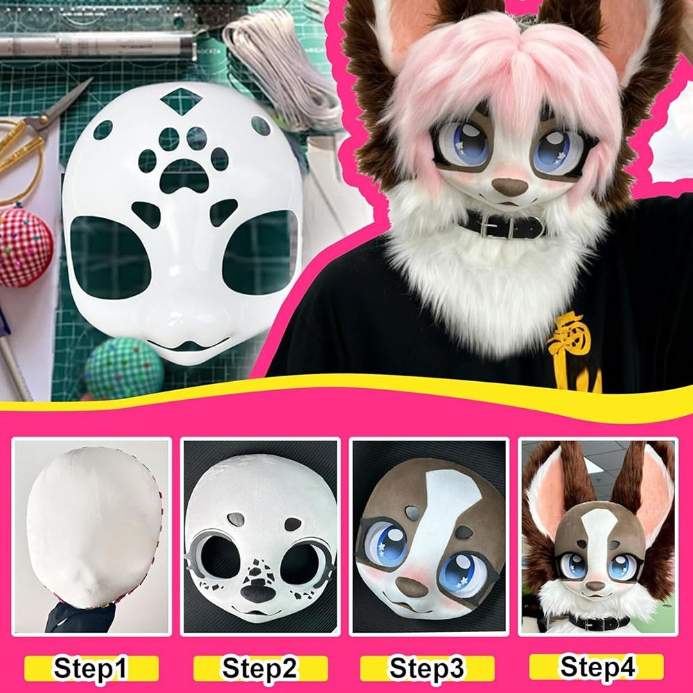 قناع جمجمة حيواني ثلاثي الأبعا - مراجعة Cosplay Prop Diy وسعره