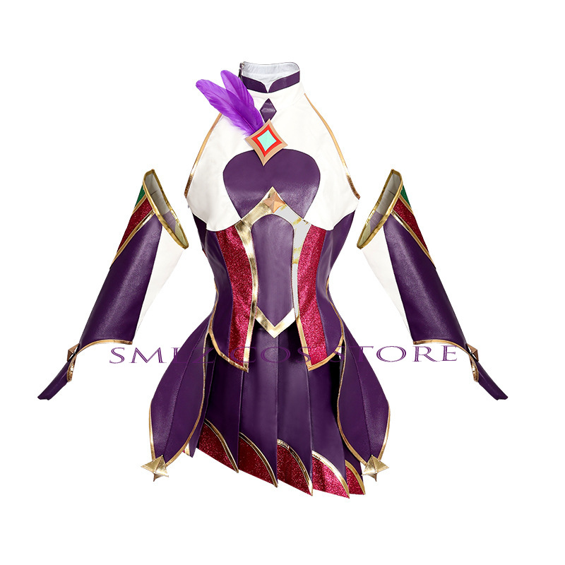 لعبة LOL Star Guardian Xayah أ - مراجعة Cosplay Material For Prop وسعره