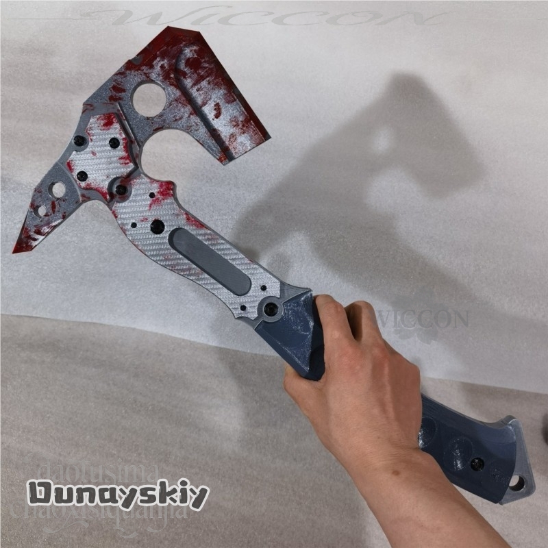 ليون فأس تكتيكي مزيف عالي الجو - مراجعة Cosplay Prop Axe وسعره