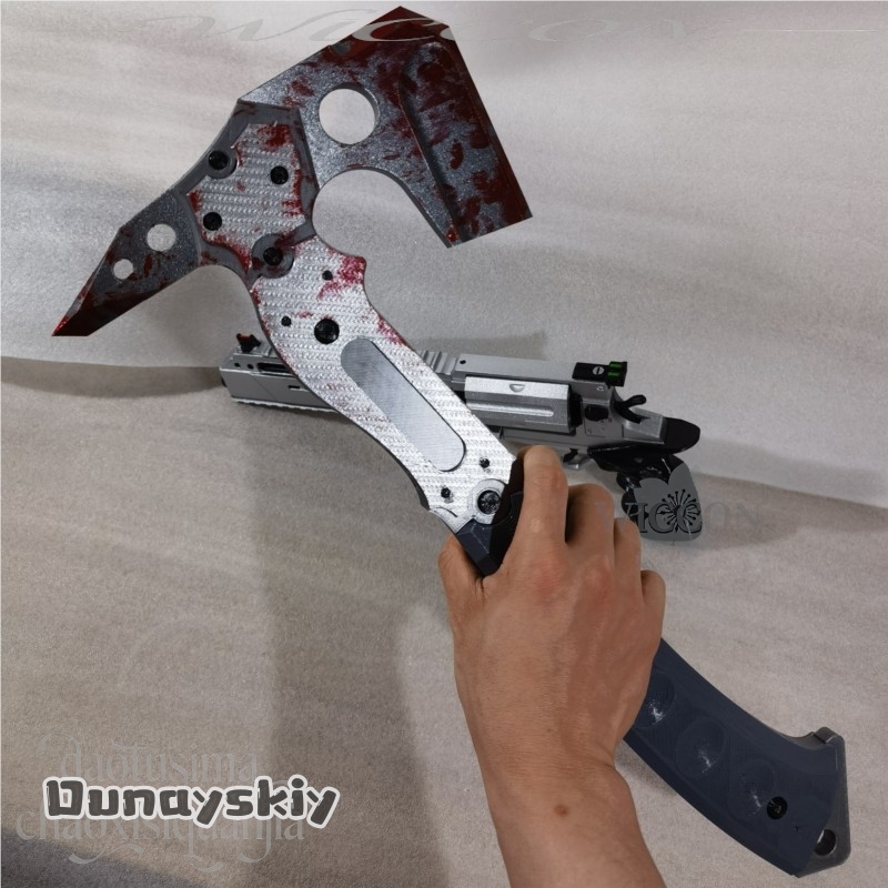 ليون فأس تكتيكي مزيف عالي الجو - مراجعة Cosplay Prop Axe وسعره