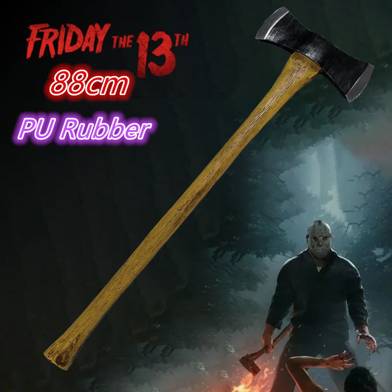 أداة كوسبلاي 1:1 جيسون أصفر مز - مراجعة Cosplay Prop Axe وسعره