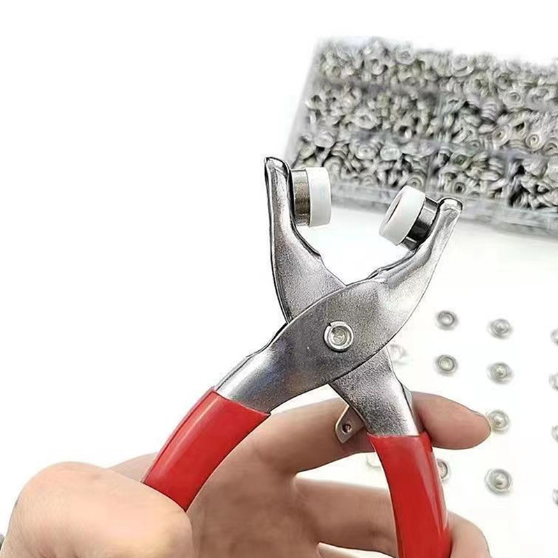 طقم أدوات تثبيت الأزرار المعدن - مراجعة Snap Fastener Set وسعره