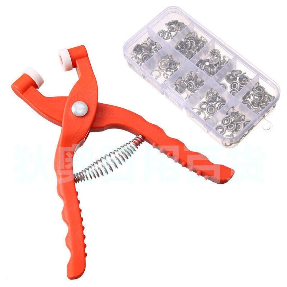 العقص كماشة العين النهاش الكرو - مراجعة Snap Fastener Set وسعره
