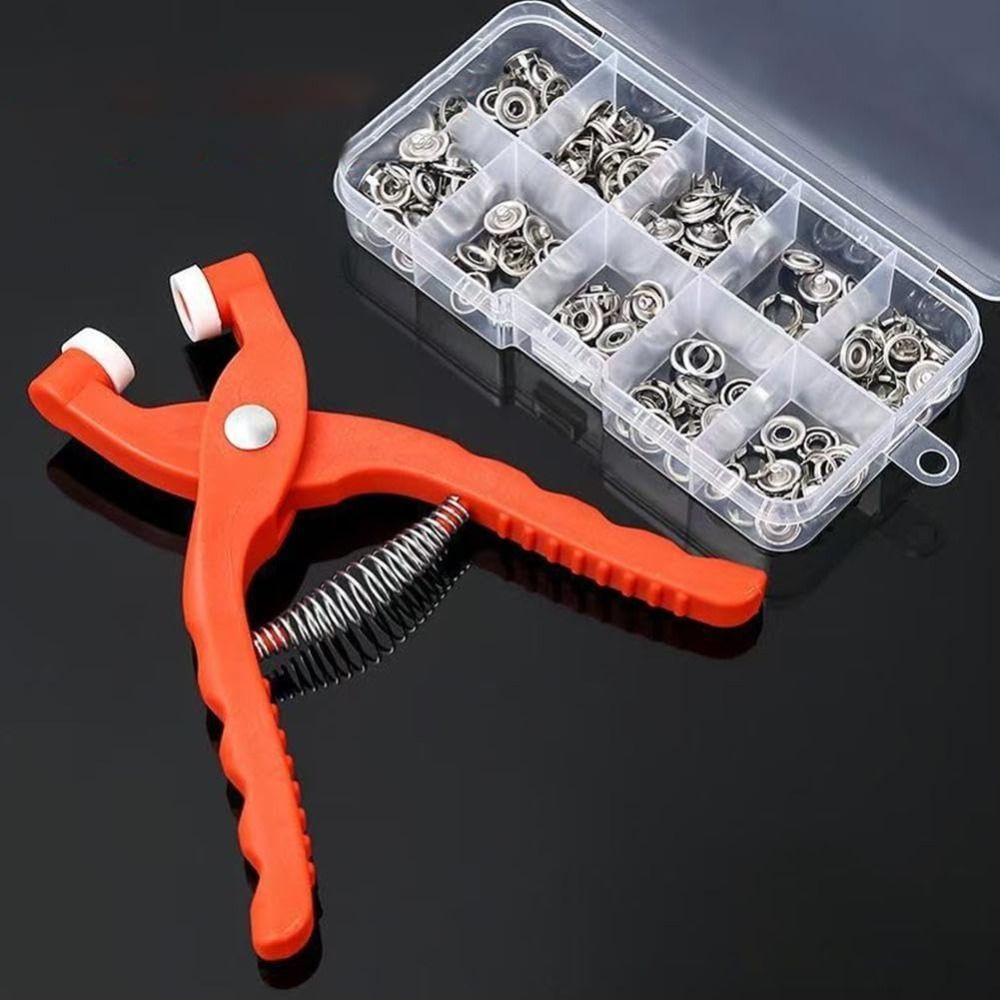 العقص كماشة العين النهاش الكرو - مراجعة Snap Fastener Set وسعره