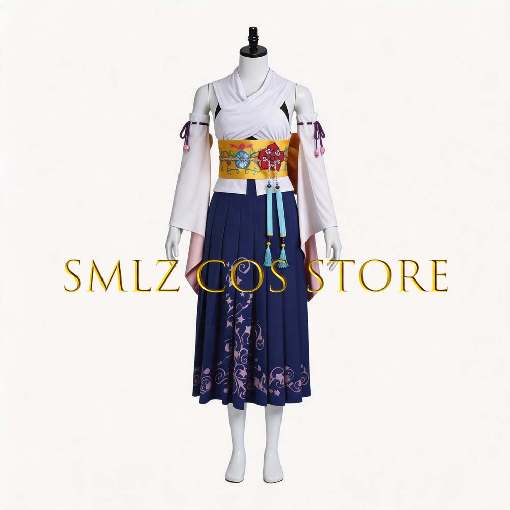 زي تنكري نسائي Smlz FFX يونا م - مراجعة Prop For Cosplay وسعره