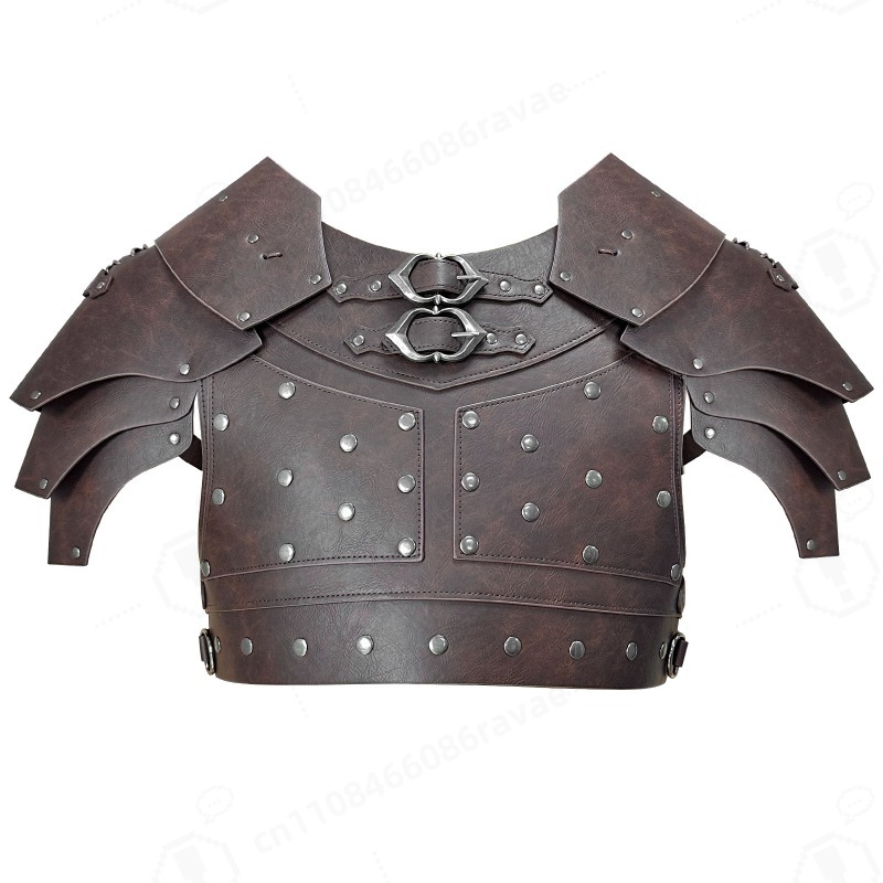 درع صدر وكتف مرصع من العصور ال - مراجعة Prop For Cosplay وسعره