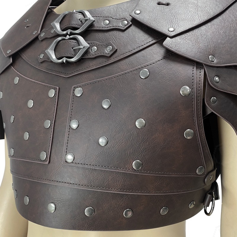 درع صدر وكتف مرصع من العصور ال - مراجعة Prop For Cosplay وسعره