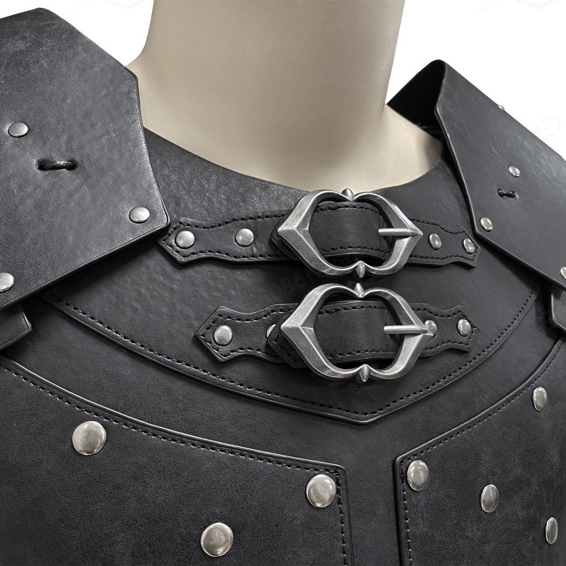درع صدر وكتف مرصع من العصور ال - مراجعة Prop For Cosplay وسعره