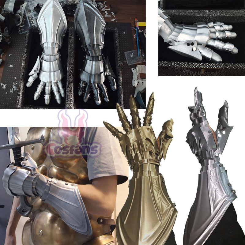 نسخة جديدة من قفازات الفارس ال - مراجعة Cosplay Material For Prop وسعره