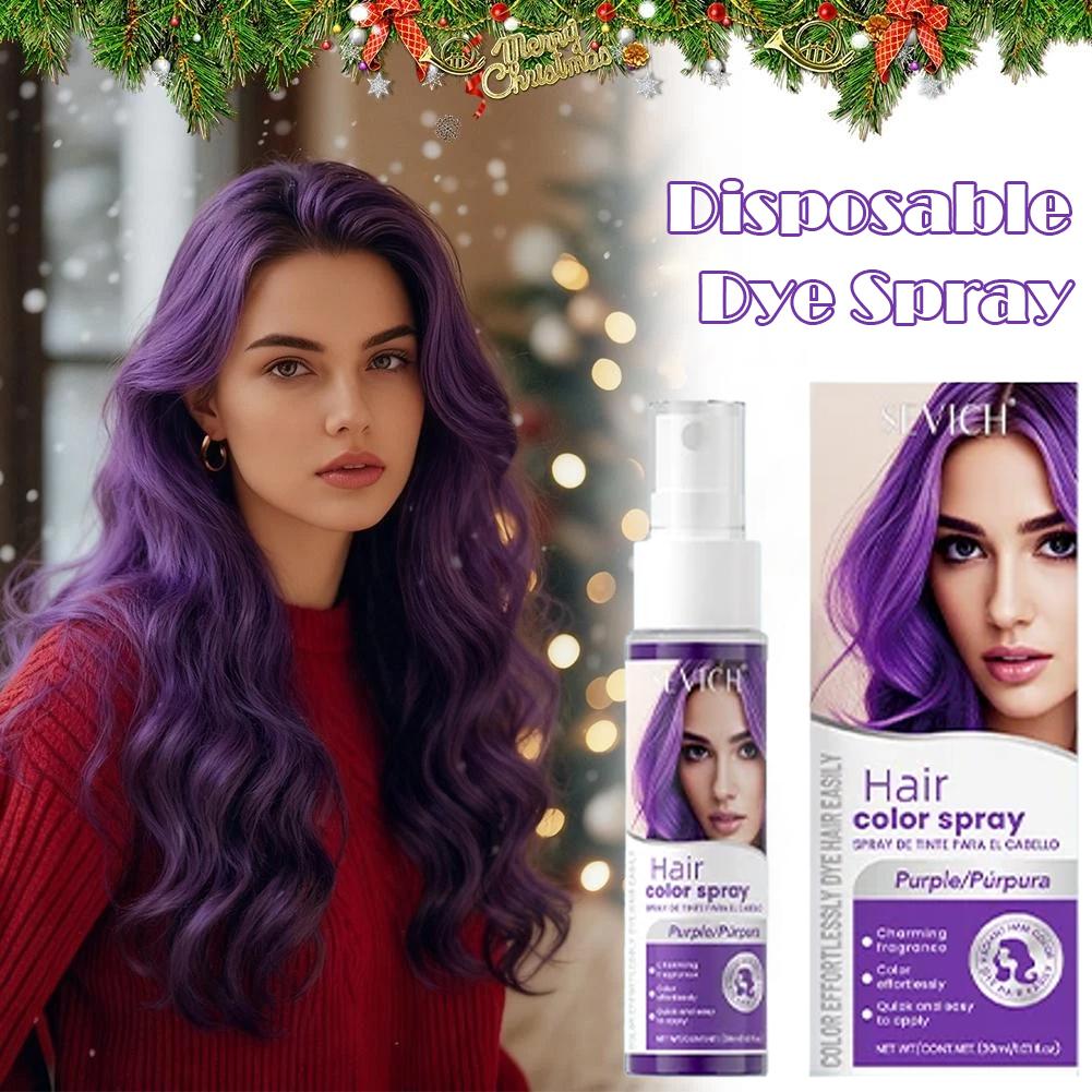 رذاذ لون الشعر المؤقت، شمع لون - مراجعة Hair Spray Color وسعره