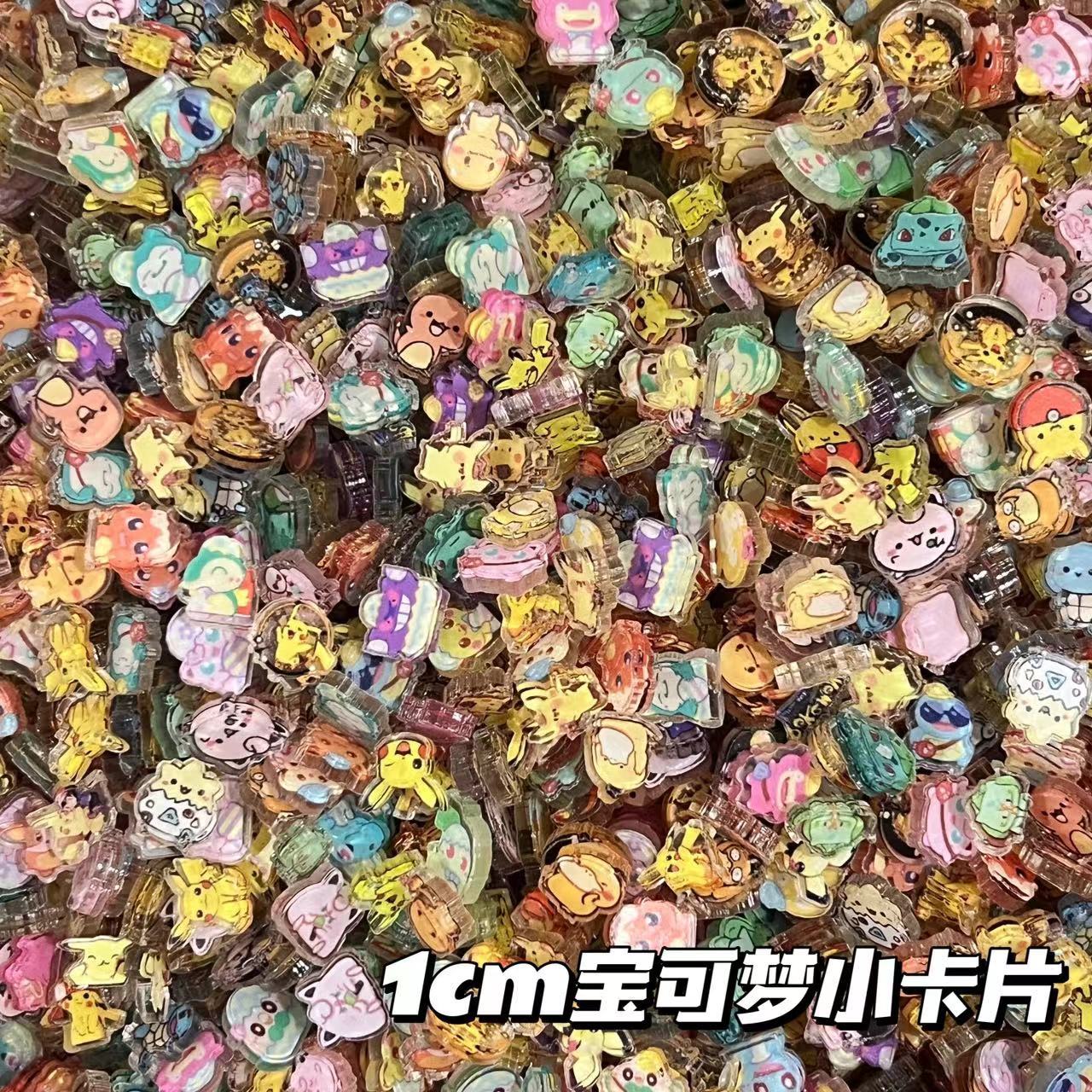 قطع أكريليك صغيرة بوكيمون 1 سم - مراجعة Cosplay Material For Prop وسعره
