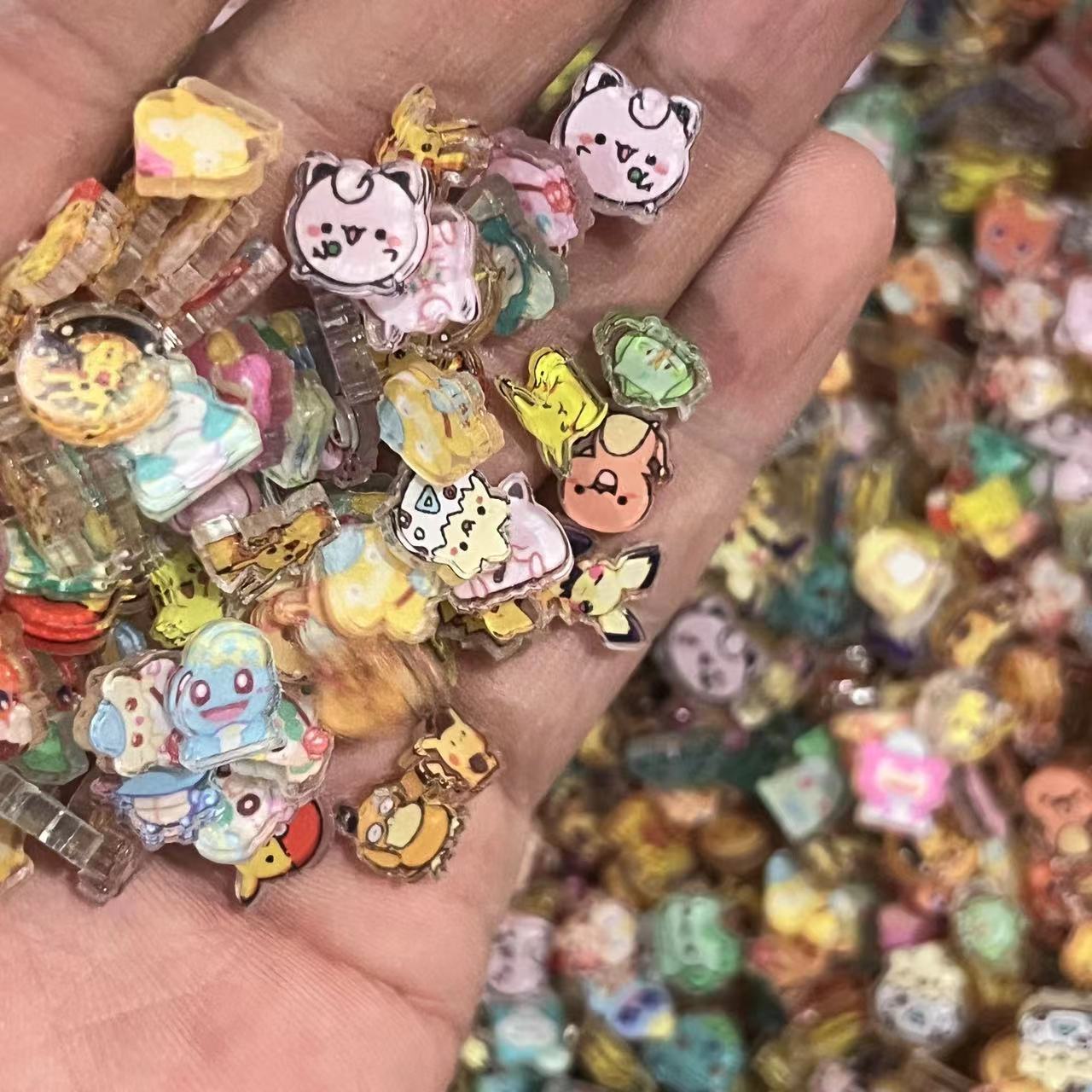 قطع أكريليك صغيرة بوكيمون 1 سم - مراجعة Cosplay Material For Prop وسعره