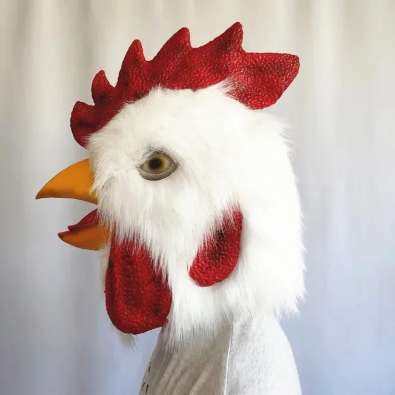 قناع تنكري على شكل رأس ديك جمي - مراجعة Cosplay Prop Foam وسعره