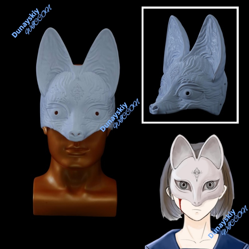 هيل هالوين حفلة تنكرية الثعلب  - مراجعة Cosplay Prop 3D Print Settings وسعره