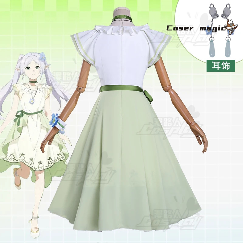 أزياء فريرين التأثيرية أنيمي ف - مراجعة Frieren Cosplay Prop وسعره