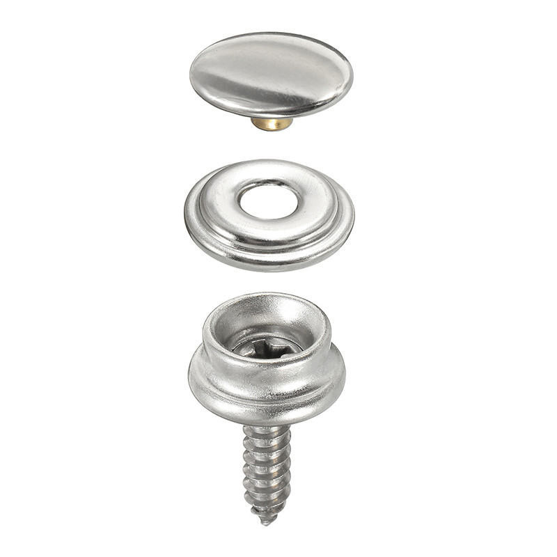 الفولاذ المقاوم للصدأ التنصت ا - مراجعة Snap Fastener Set وسعره