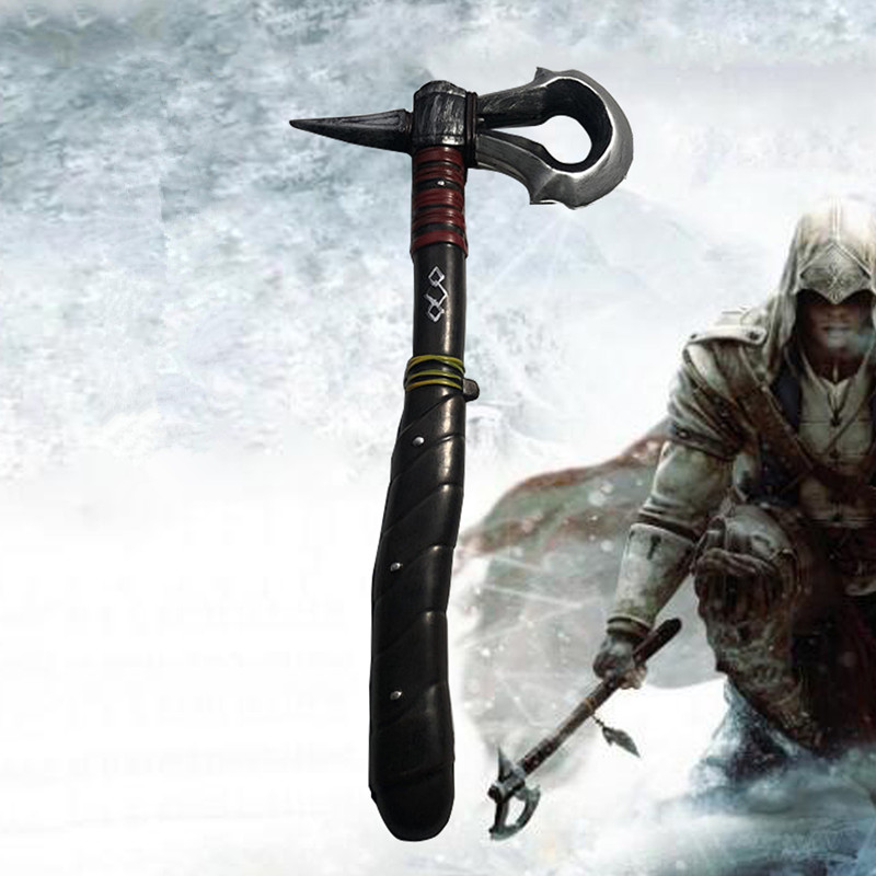 1:1 تأثيري كونور الفأس القراصن - مراجعة Cosplay Prop Axe وسعره