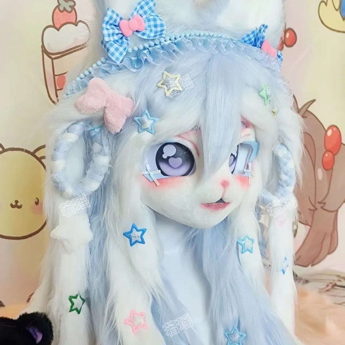 قناع فروي مخصص بتصميم OC على ش - مراجعة Cosplay Prop Designer وسعره