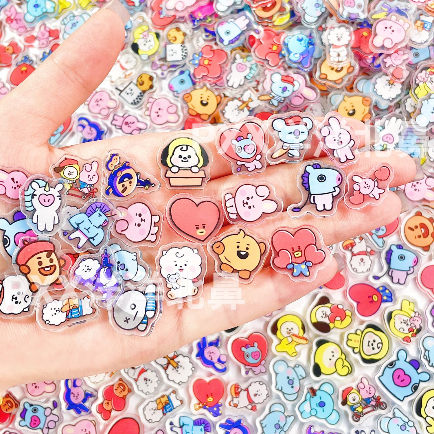 100 قطعة من قطع الأكريليك أحاد - مراجعة Cosplay Material For Prop وسعره