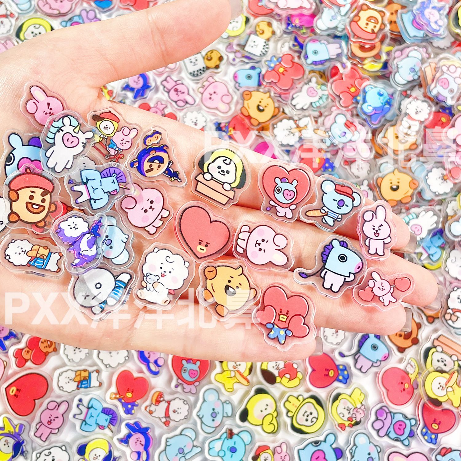 100 قطعة من قطع الأكريليك أحاد - مراجعة Cosplay Material For Prop وسعره