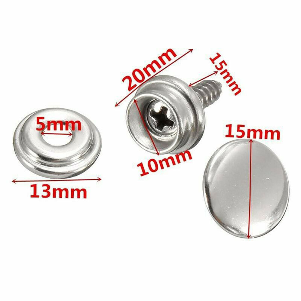 30 قطعة مُثبّت كبّاس من الفولا - مراجعة Snap Fastener Set وسعره