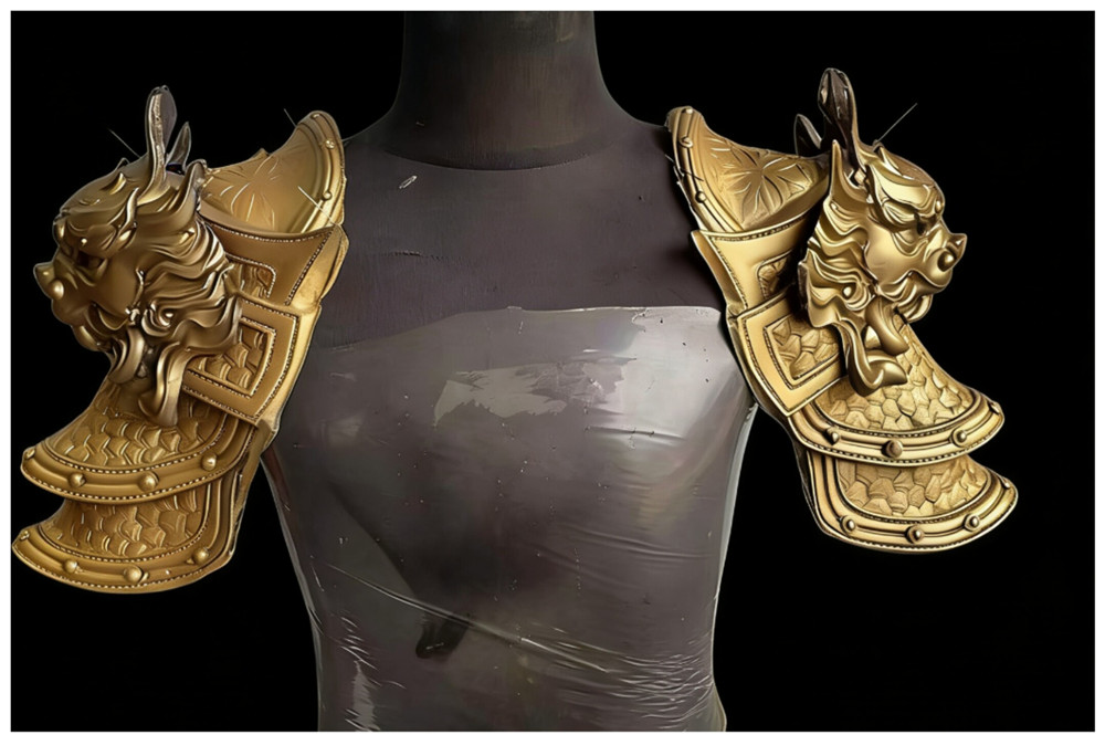 درع كتف كلاسيكي للأنمي والكوسب - مراجعة Cosplay Prop Foam وسعره